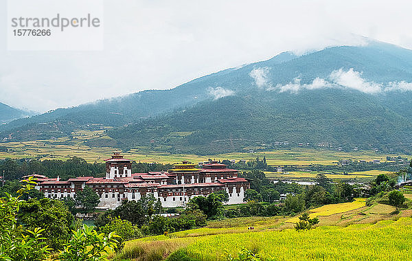 Punakha Dzong  Bhutan  Asien