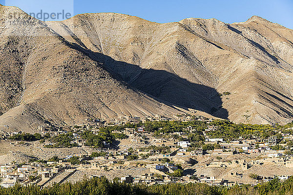 Bergdorf im Panjshir-Tal  Afghanistan  Asien