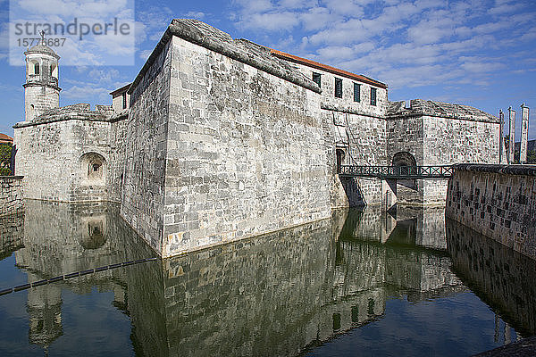 Castillo de la Real Fuerza  Altstadt  UNESCO-Weltkulturerbe  Havanna  Kuba  Westindien  Karibik  Mittelamerika