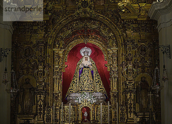 Altarbild in der Kapelle der Matrosen in Sevilla  Spanien