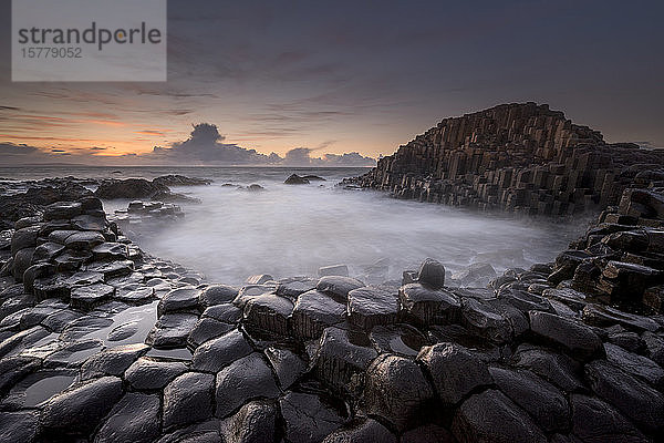 Giant's Causeway  Grafschaft Antrim  Nordirland  UK