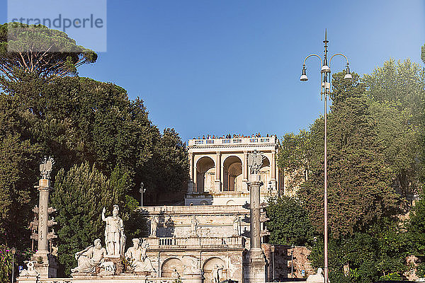 Italien  Rom  Fontana della Dea di Roma