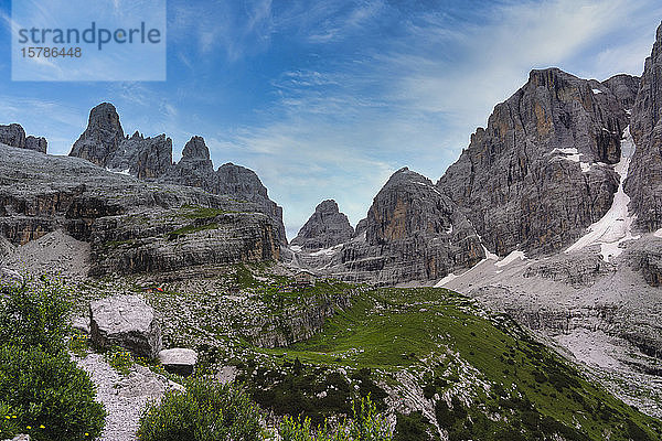 Italien  Dolomiten  Trentino  Rendena-Tal  Brenta-Gebirge