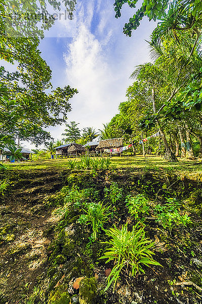 Papua-Neuguinea  Trobriand-Inseln  Kitava-Insel  Hütten