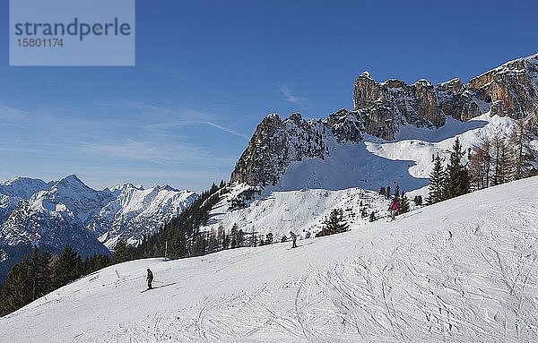 Skigebiet Rofan  Maurach am Achensee  Tirol  Österreich  Europa