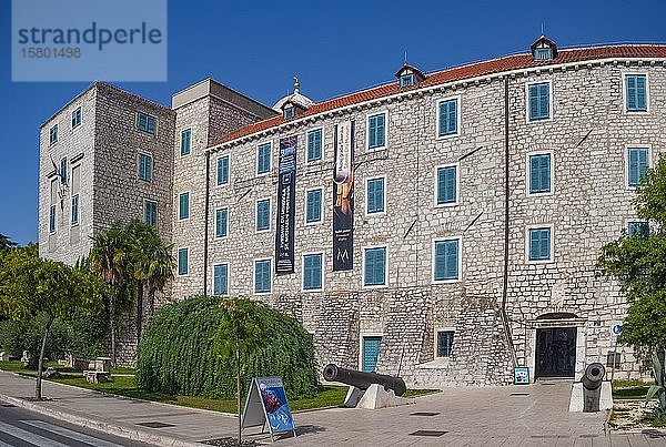 Stadtmuseum  Sibenik  Mitteldalmatien  Dalmatien  Kroatien  Europa