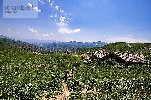 Karawanserei am Selimpass zwischen Gegharkhunikh und Vajots'Dzor  Armenien  Asien