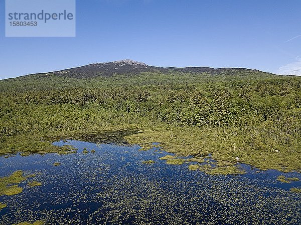 Mount Monadnock und Perkins Pond  Jaffrey  New Hampshire  USA  Nordamerika