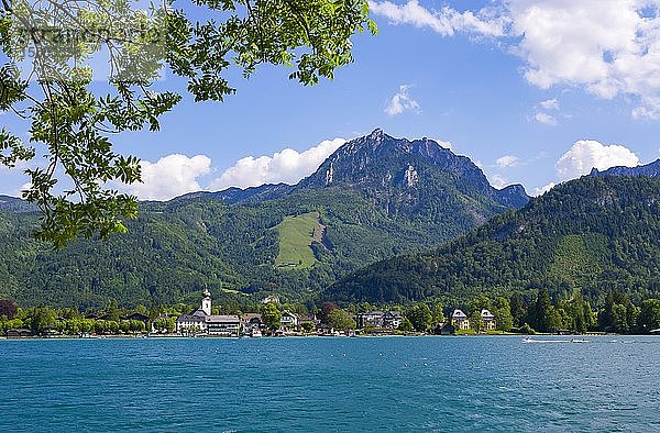 Wolfgangsee  Rettenkogel  Strobl am Wolfgangsee  Salzkammergut  Österreich  Europa