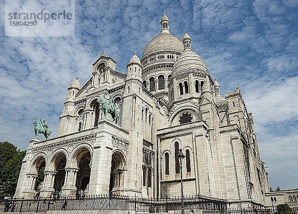Basilika Sacré-C?ur  Montmartre  Paris  Frankreich  Europa