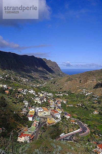 Hermigua  La Gomera  Kanarische Inseln  Spanien  Europa