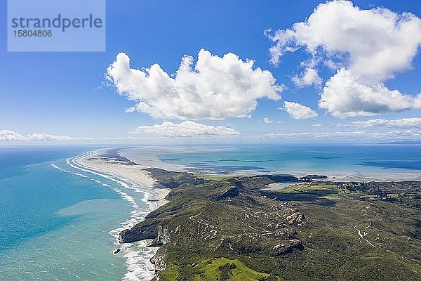 Farewell Spit  Landzunge  Golden Bay  Südinsel  Neuseeland  Ozeanien