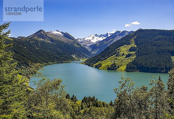 Durlassboden-Stausee  Gerlos-Pass  Königsleiten  Krimml  Pinzgau  Bundesland Salzburg  Österreich  Europa