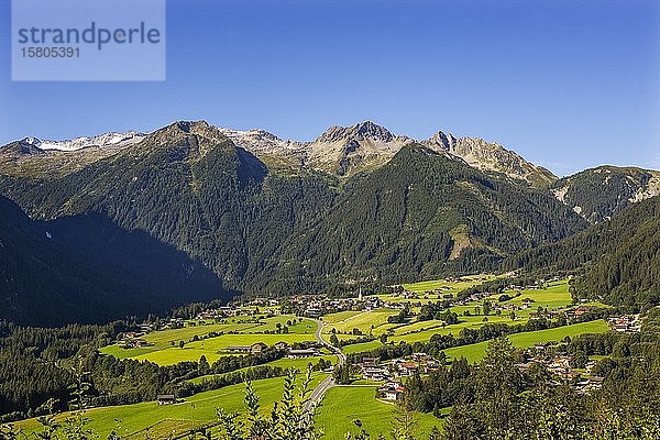 Nationalparkgemeinde  Krimml  Pinzgau  Bundesland Salzburg  Österreich  Europa