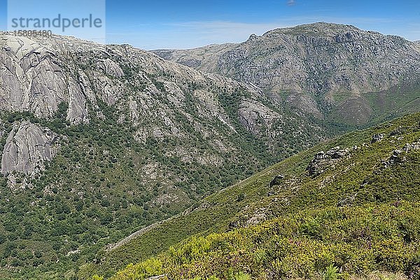 Peneda Geres National Park  Landschaft  Minho  Portugal  Europa