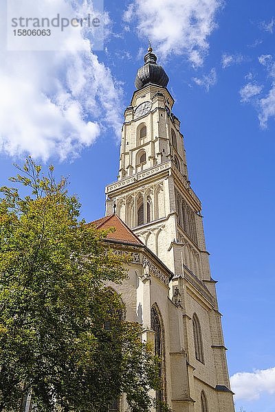 Pfarrkirche St. Stephan  Braunau am Inn  Innviertel  Oberösterreich  Österreich  Europa