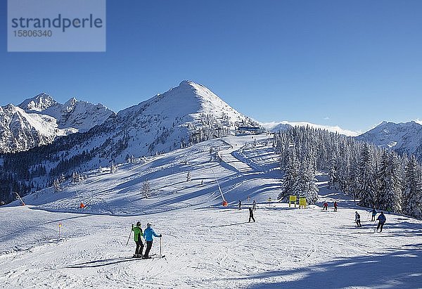 Mitterhausbahn  Skigebiet Planai  Schladming  Steiermark  Österreich  Europa