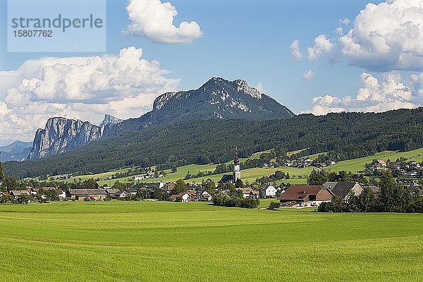 Thalgau mit Schober  Flachgau  Bundesland Salzburg  Österreich  Europa