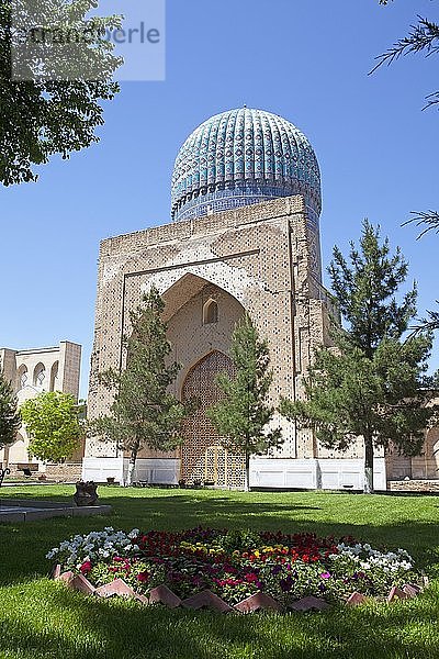 Bibi Chanum Moschee  Samarkand  Provinz Samarqand  Usbekistan  Asien