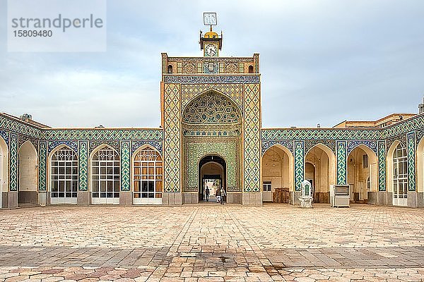 Mozaffari Jame Moschee oder Freitagsmoschee  Innenhof  Kerman  Provinz Kerman  Iran  Asien