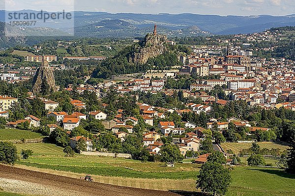 Le Puy en Velay. Stadt Le Puy-en-Velay  Departement Haute Loire  Auvergne-Rhone-Alpes  Frankreich  Europa