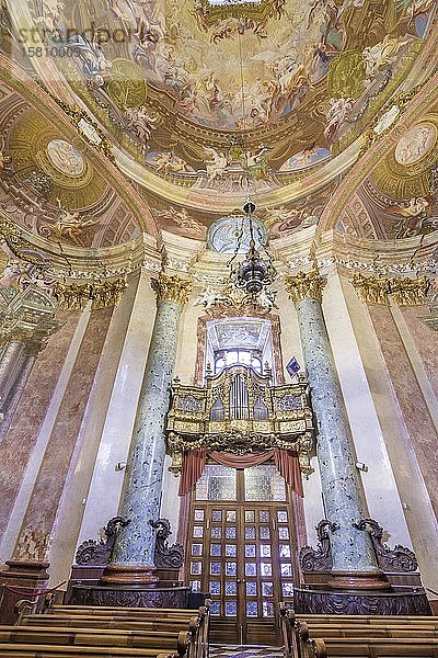 Barockkirche von  Stadl-Paura  Oberösterreich  Österreich  Europa
