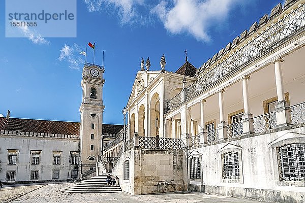 Universität von Coimbra  eine der ältesten Universitäten in Europa  Portugal  Europa