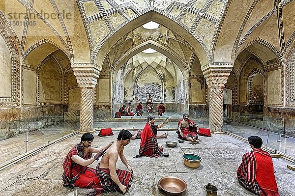 Historisches Hamman-e Vakil Bad  Shiraz  Provinz Fars  Iran  Asien
