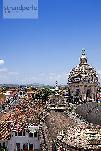 Skyline der Stadt Granada  Nicaragua  Mittelamerika