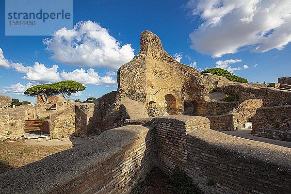 Forica delle Terme del Foro  Ostia Antica  Rom  Latium  Italien  Europa