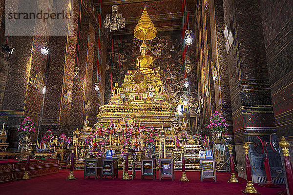 Wat Phra Chetuphon (Wat Pho) Tempel  Bangkok  Thailand  Südostasien  Asien