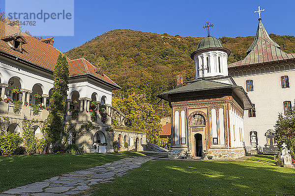 Kloster Turnu im Cozia-Nationalpark  Cozia  Rumänien  Europa