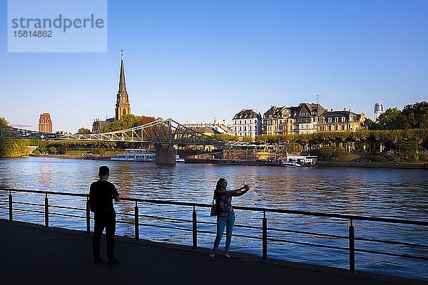 Main  Frankfurt am Main  Hessen  Deutschland  Europa