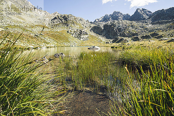 Suretta-See  Alpen  Graubünden  Schweiz