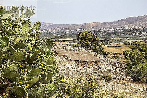 Minoischer Palast in Phaistos  Kreta  Griechenland