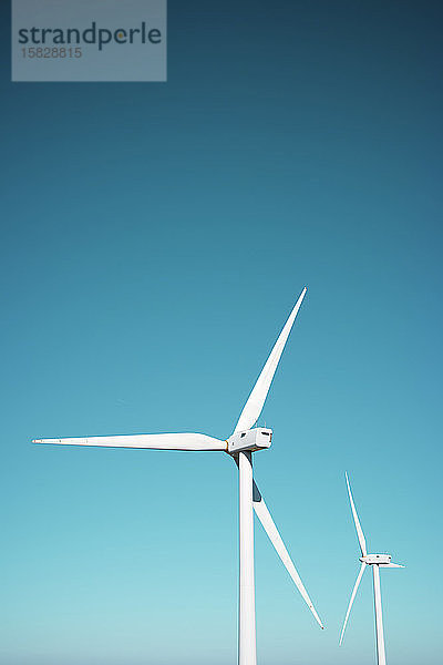 Windmühlen zur Stromproduktion in Spanien.