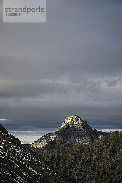 Palas-Spitze im Tena-Tal  Provinz Huesca  Aragonien in Spanien.