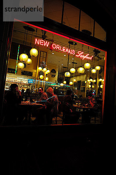 Diner in New Orleans Louisiana