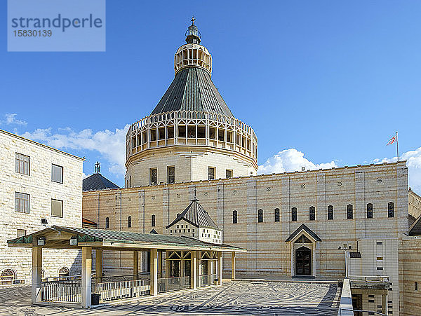 Basilika der Verkündigung  Nazareth  Nord-Distrikt  Israel.