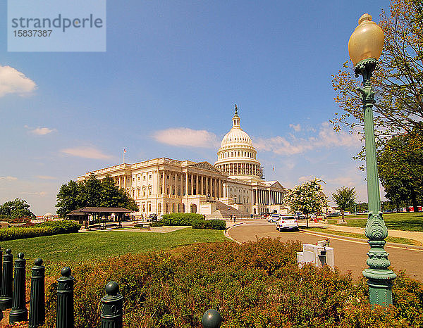 Das US-Kapitolgebäude in Washington  DC