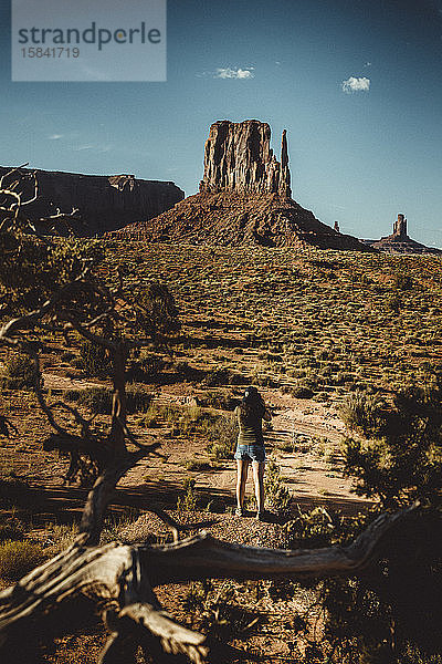 Denkmal Talumgebung  Navajo-Stausee.