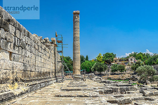 Säulen im Apollo-Tempel von Didyma  Türkei