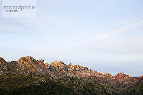 Sonnenaufgang im Canfranc-Tal