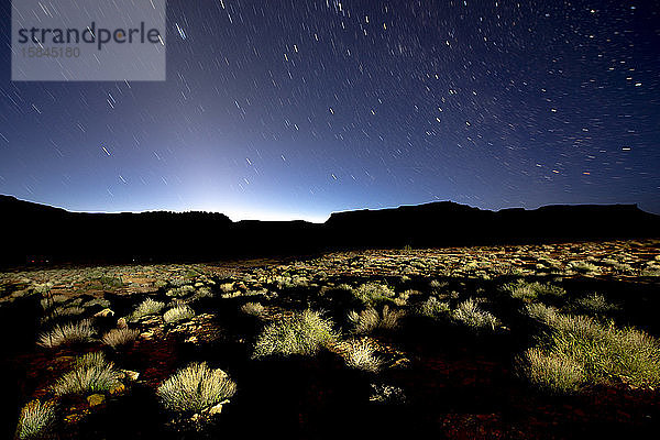 Starke Landschaft in der Wüste