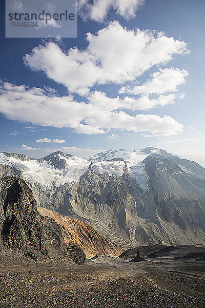Gletscherlandschaft am Athelney-Pass  Britisch-Kolumbien  Kanada