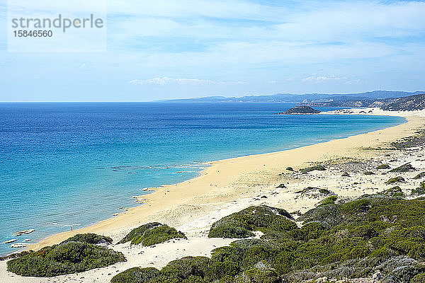 Golden Beach auf der Karpaz-Halbinsel  Rizokarpaso  Zypern
