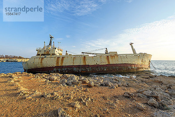 Das Schiffswrack der Edro III  bei Peyia (Pegeia)  Zypern