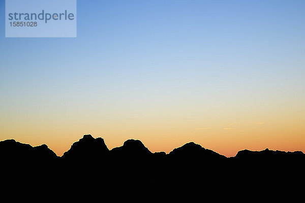 Sonnenaufgang im Canfranc-Tal