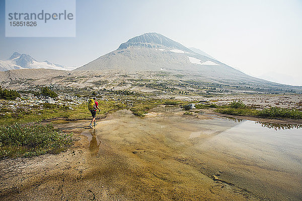 Wandern am Athelney-Pass  Britisch-Kolumbien  Kanada