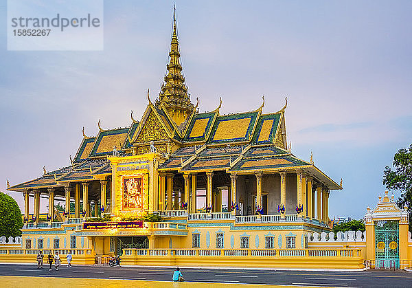 Mondschein-Pavillon des Königspalastes  Phnom Penh  Kambodscha